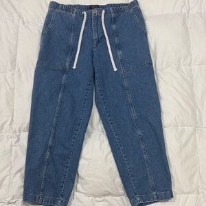 Banana Republic Tapered Mid-Rise Denim Pants
